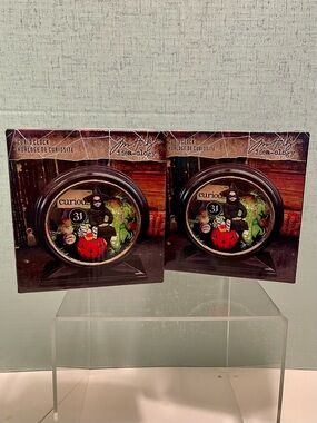 NWT TIM HOLTZ Idea-ology Curio Clock Project Decor in Black and Silver BUNDLE